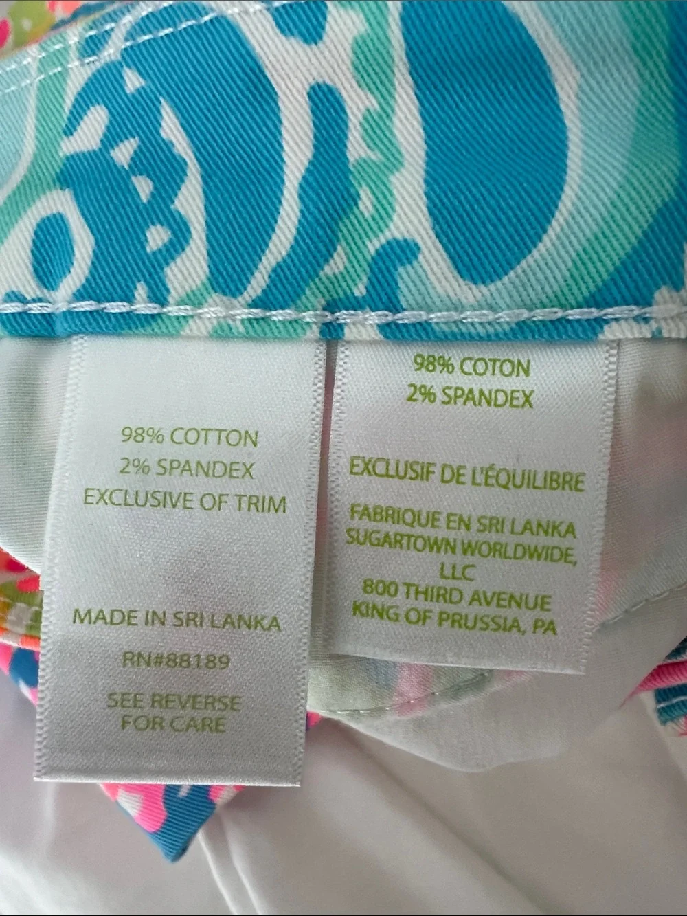 NWT, Lilly Pulitzer Lovers Coral Shorts Size 12